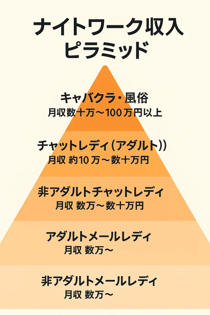 メールレディ・チャットレディの月収